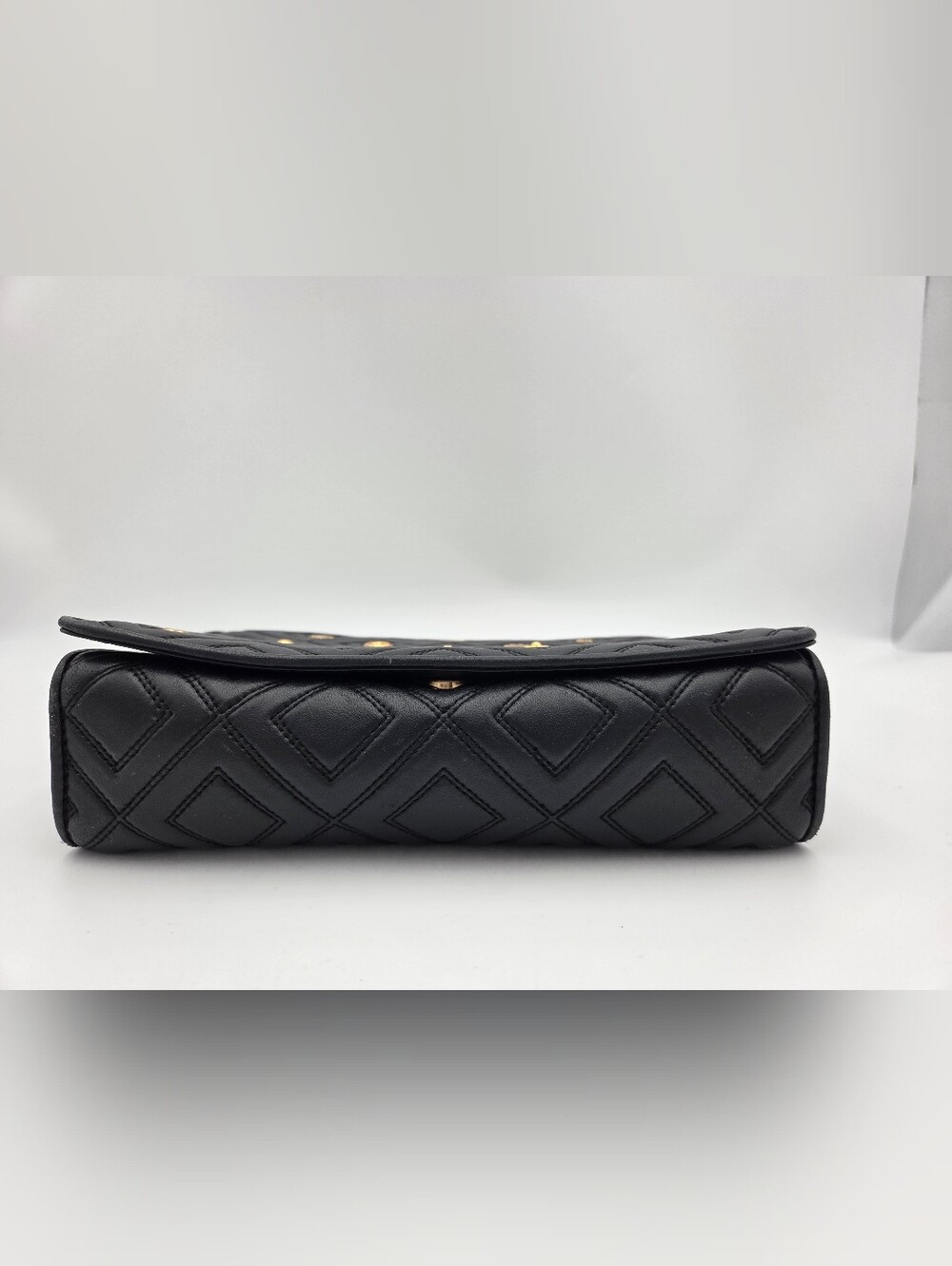 Tory Burch Fleming Farida Charm Bag In Black - Picture 9 of 12